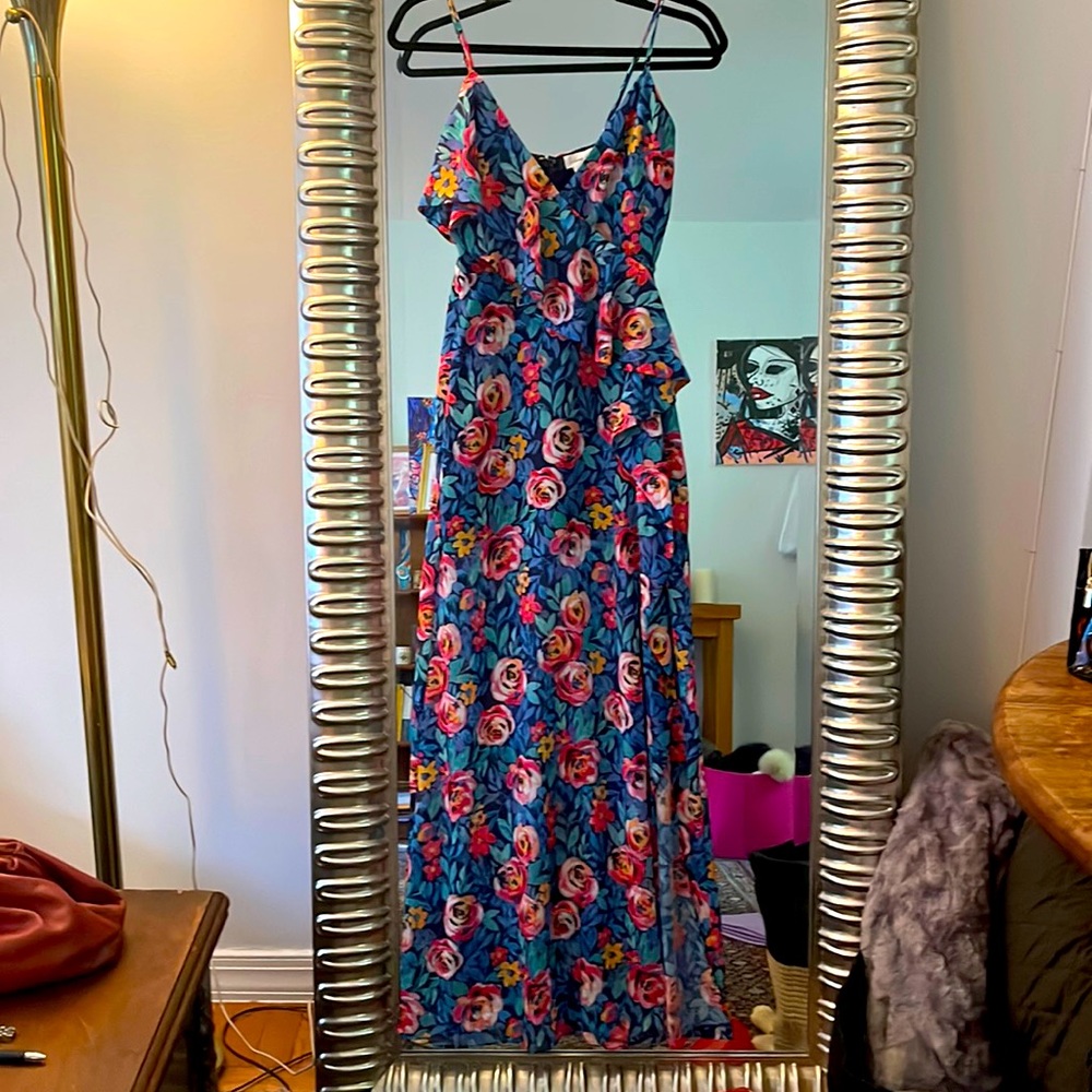 Floral maxi dress